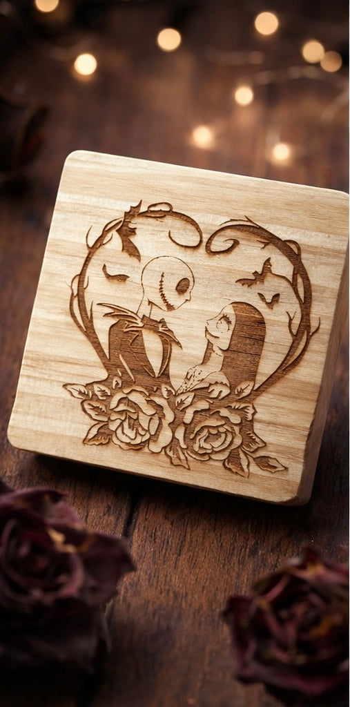 Nightmare Before Christmas Wood Magnet Set