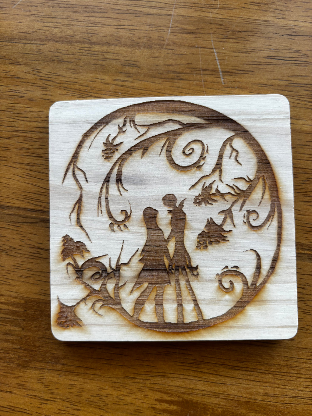 Nightmare Before Christmas Wood Magnet Set