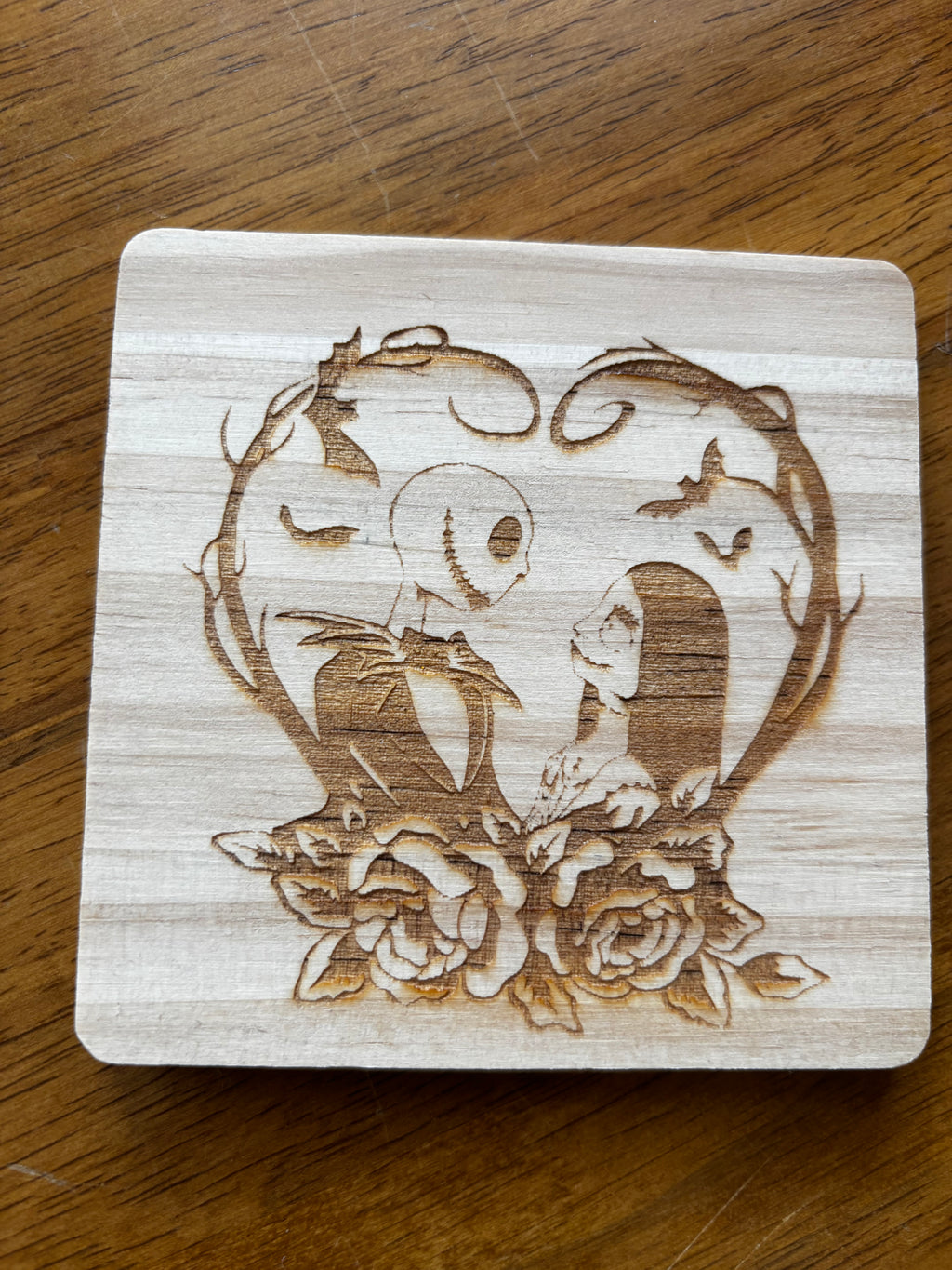 Nightmare Before Christmas Wood Magnet Set