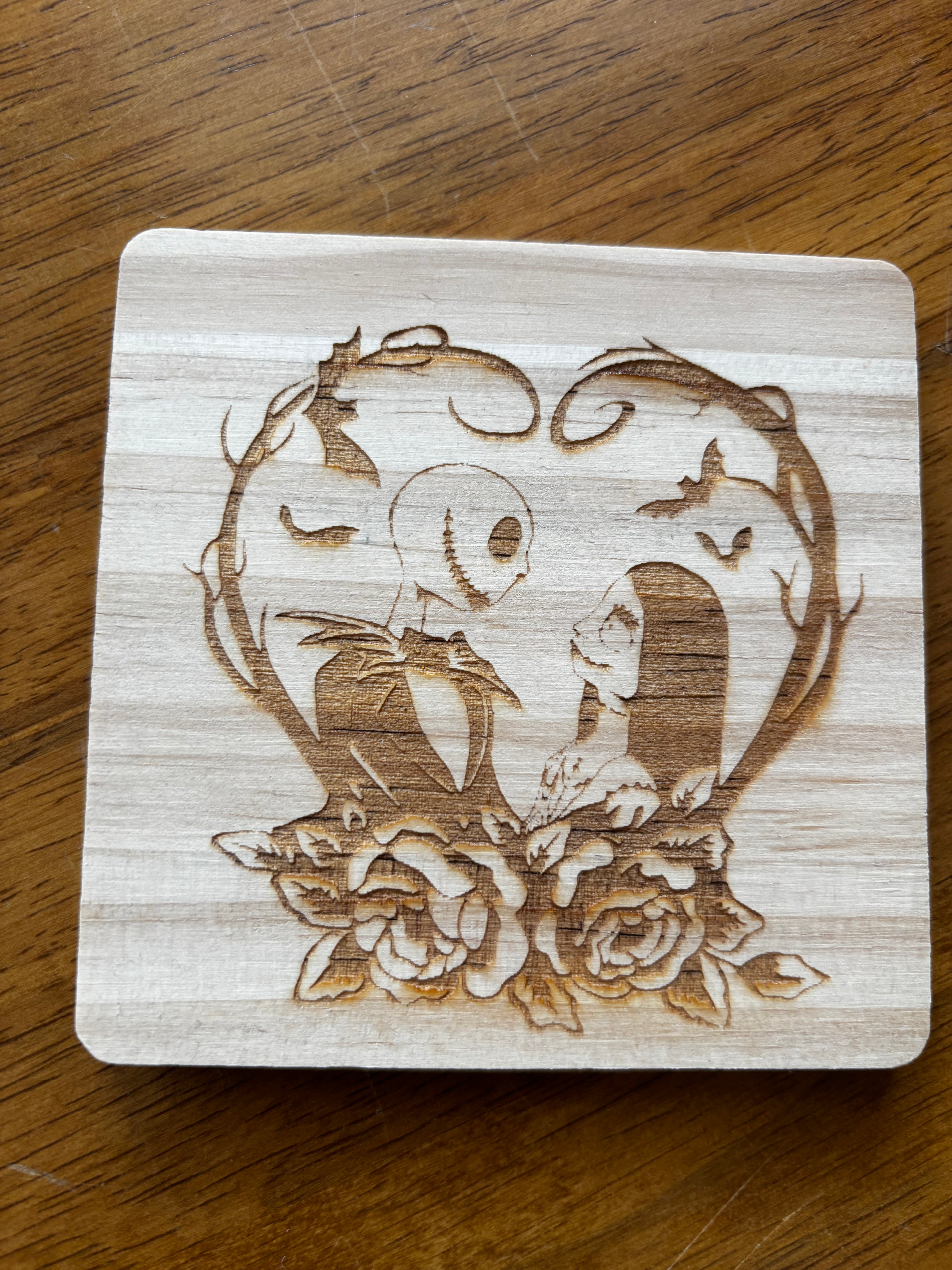 Nightmare Before Christmas Wood Magnet Set