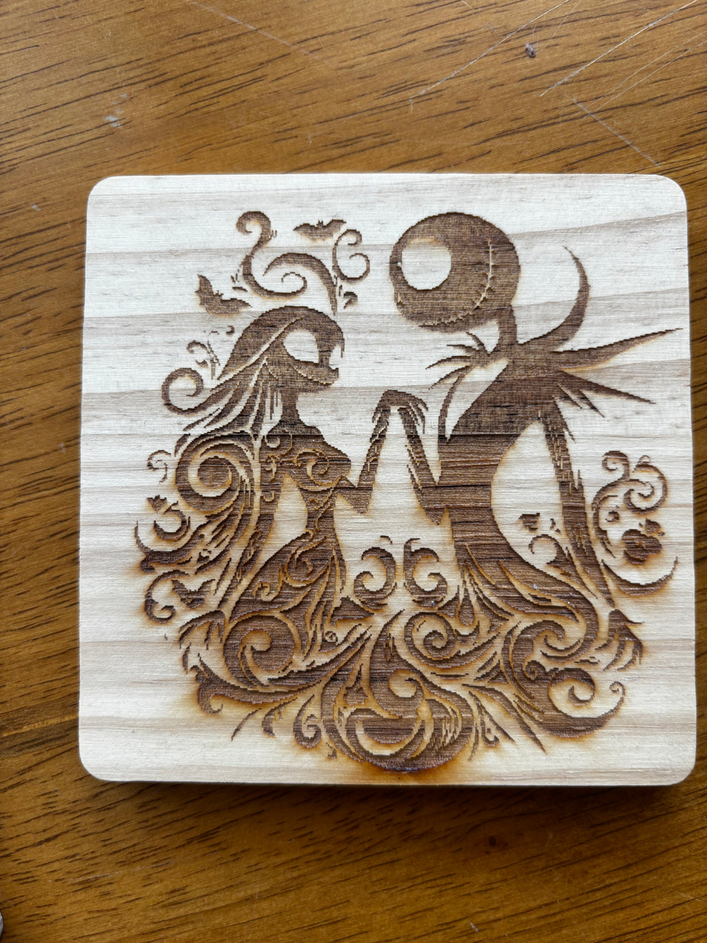 Nightmare Before Christmas Wood Magnet Set